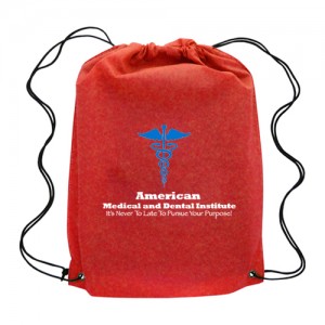 Custom Imprinted Polypropylene Drawstring Backpacks