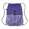 Custom Polyester Drawstring Sportspacks W/ Outside Mesh Pocket