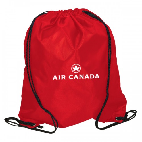 Custom Imprinted Polyester Drawstring Knapsack