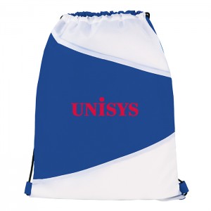 Custom Pennant Polyester Drawstring Backpacks