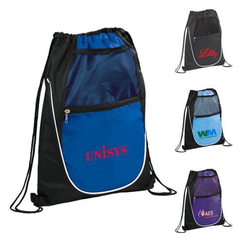 Custom Locker Polypropylene Drawstring Cinch Backpacks